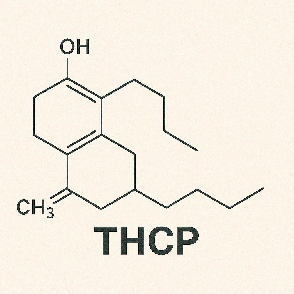 structure molécule thcp